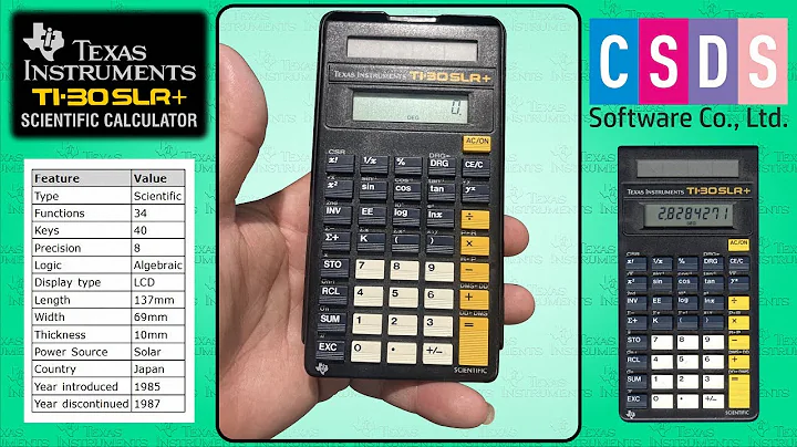 Texas Instruments TI-30 SLR+ Emulator and Free Download Link (MEGA)