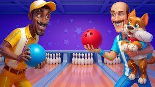 Spine 2D Animation Test Scene - Bowling Promo, Gardenscapes