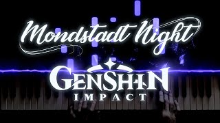 [Piano Cover] Genshin Impact - Mondstadt Night screenshot 4