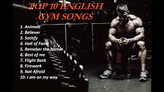 GYM SONGS | TOP WORKOUT SONGS | BEST MOTIVATIONAL SONGS | ENGLISH GYM SONG | TOP 10 ENGLISH GYM SONG screenshot 1