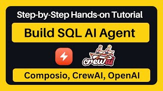 Build AI SQL Agent with Composio and CrewAI Locally
