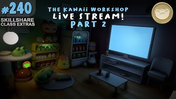 The Kawaii Workshop Skillshare Class Extras - Part 2 | Nomad Sculpt Tutorial