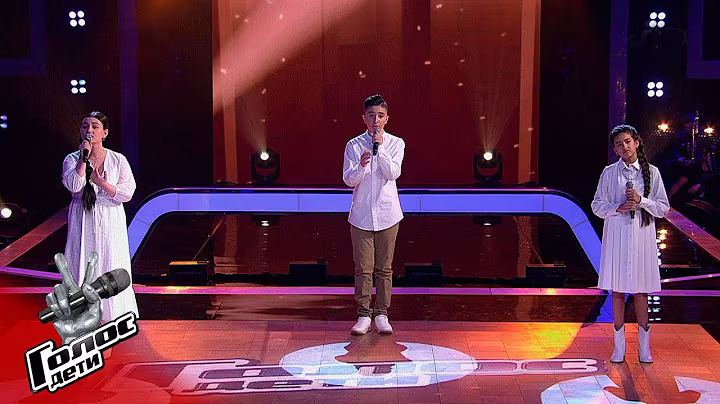 Kira Gogoladze, Gabriel Alexandrov, Diana Vahiba "Ой, у вишневому саду" | The Voice.Kids 8 | Battles