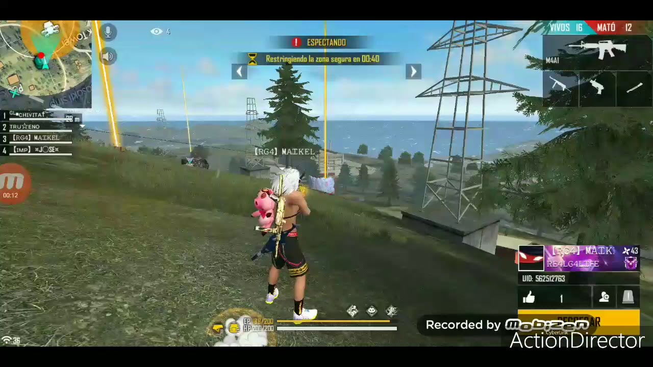 Hackers en free fire RG4 MAIKEL - YouTube