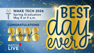 2026 Spring Graduation 9:00 a.m. Ceremony