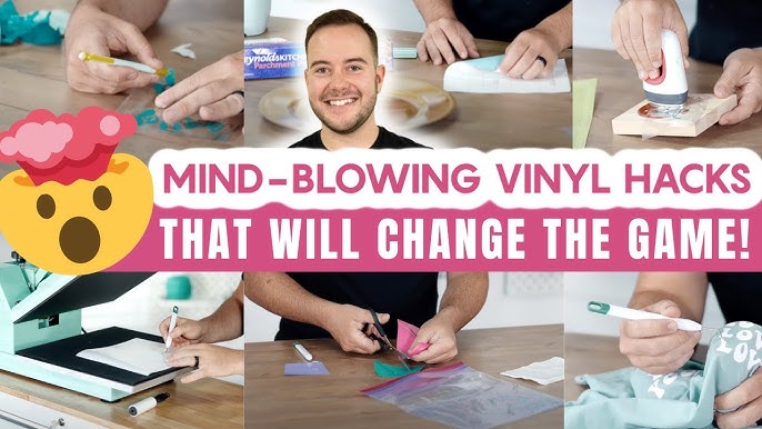 How to Fix Wrinkled Vinyl: Silhouette Hack for Removing Wrinkles and  Bubbles - Silhouette School