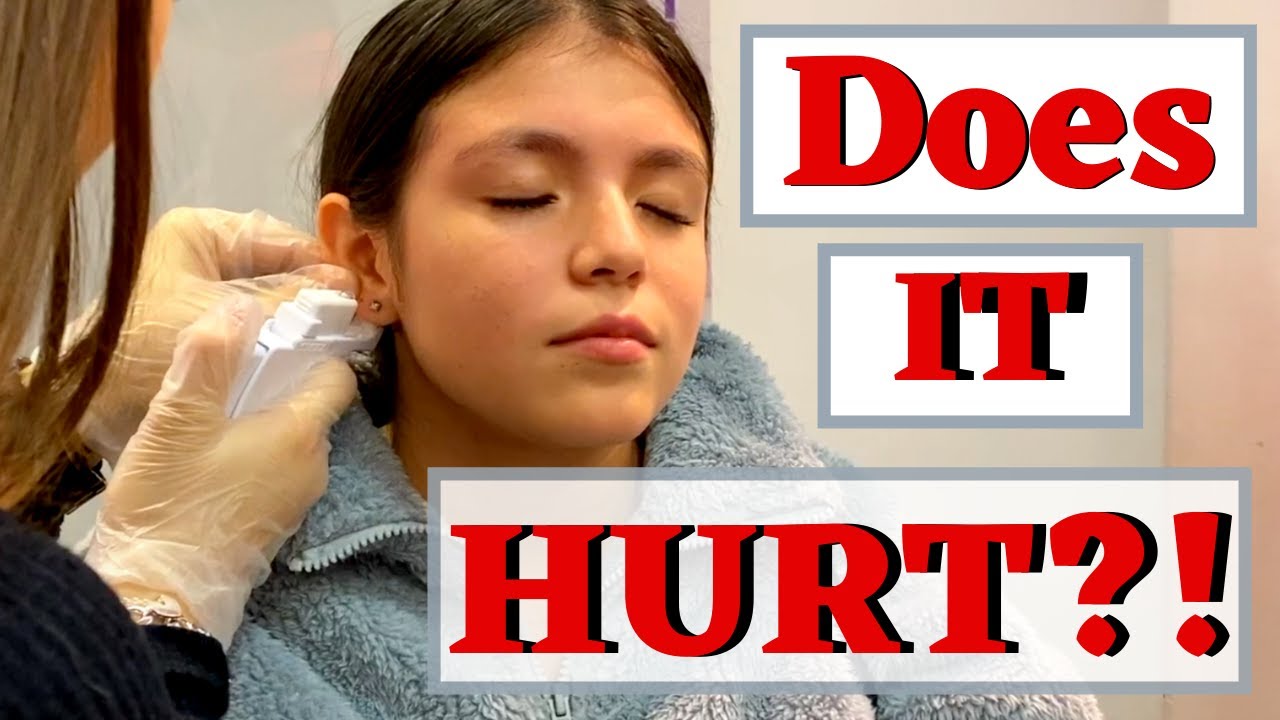 Teens First Time Getting Ears Pierced Youtube