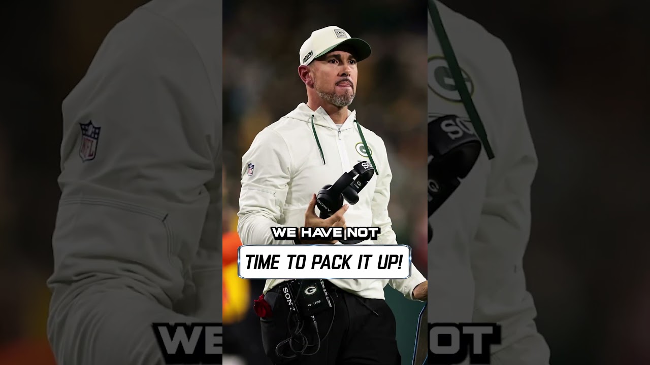 Hot seat? No seat? Time to pack it up for LaFleur? #packers #greenbaypackers