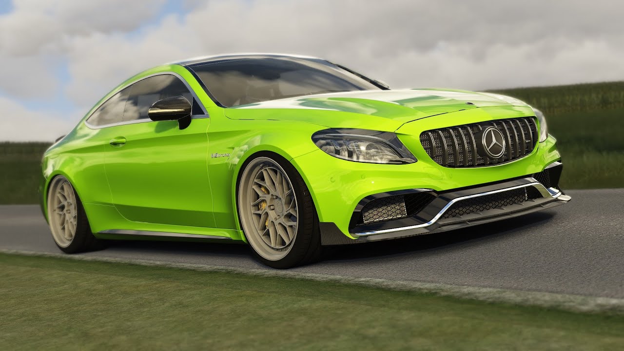 assetto corsa ke mercedes amg c63s coupé youtube