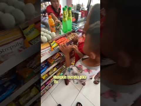 Santan kelapa dikira susu #santan #susu #bocil