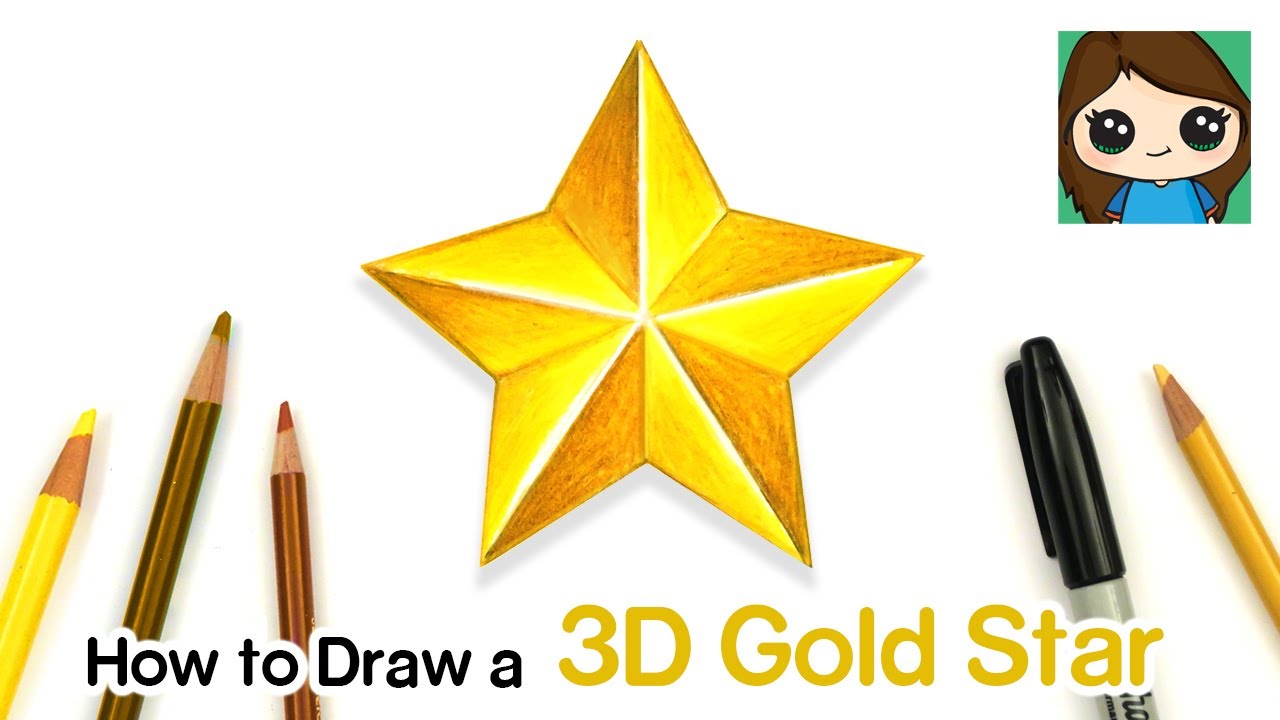 How to Draw Impossible Star, 3D Objects