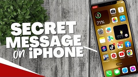 How to send secret messages on iPhone