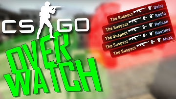 CS:GO Overwatch! Not Even Trying to Hide the Hacks!
