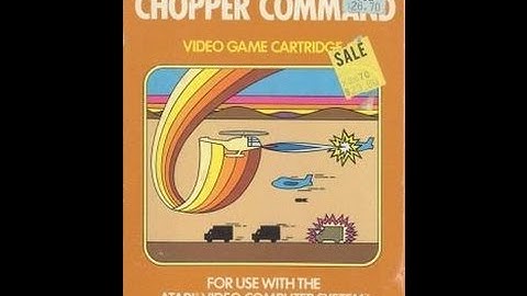 Chopper Command on Atari 2600, 999,999