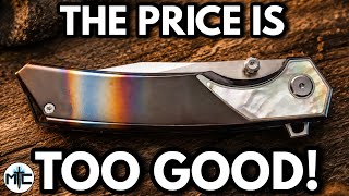 The Price On This Knife Is RIDICULOUSLY GOOD! - Infinite Charlie Wenyao - Overview and Review @metal_complex