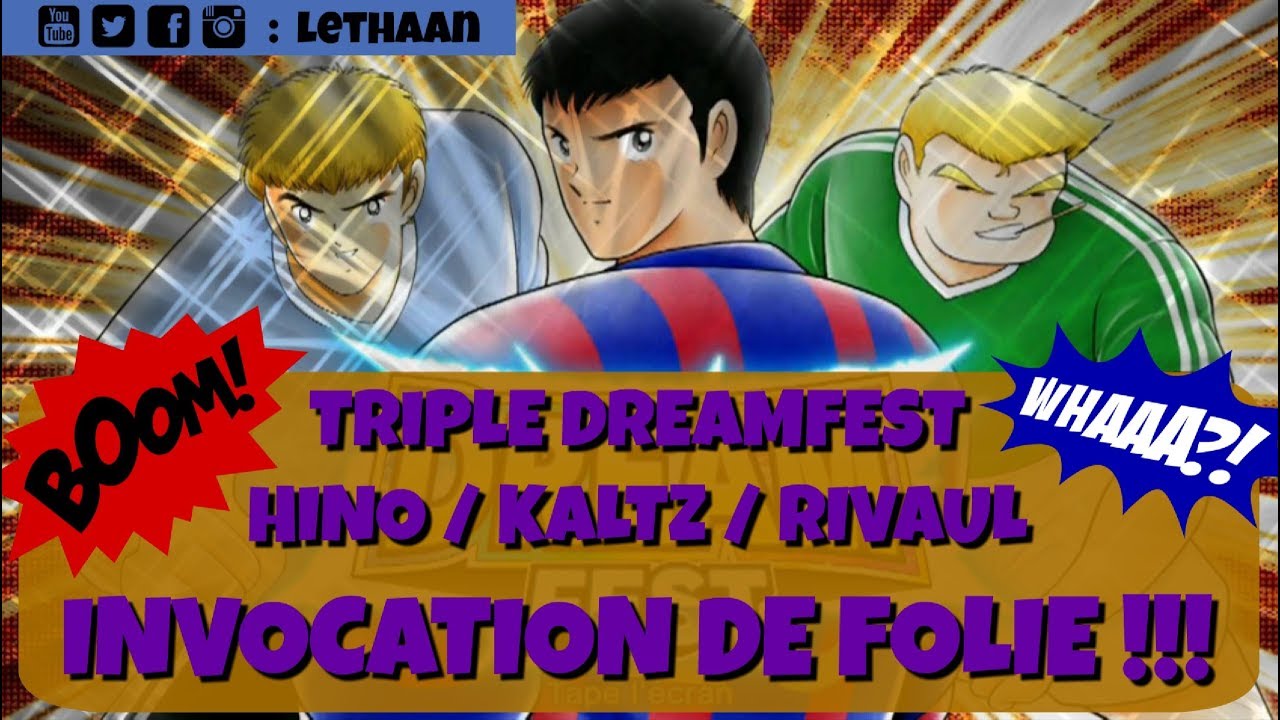 GLO TRIPLE DREAM FEST HINO KALTZ RIVAUL LA FOLIEEE