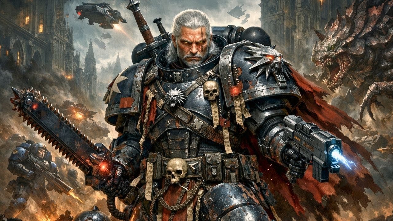 What If The Witcher Entered the Warhammer 40K