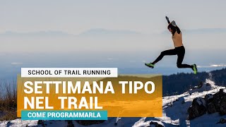 Tabelle e programmazione allenamenti nel trail running