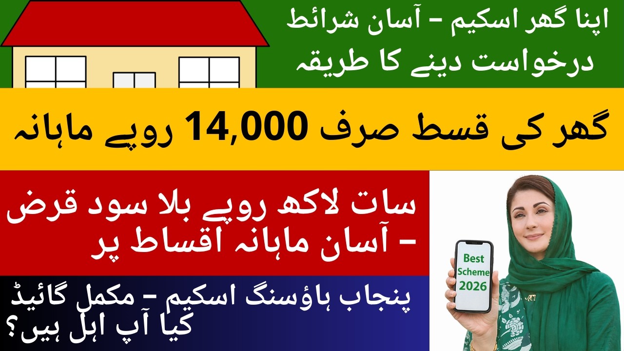 Apni Chat Apna Ghar Scheme Apply Karne Ka Tarika | CM Punjab Apna Ghar Scheme 2026