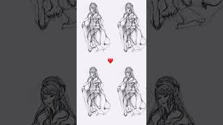 newest amazing fantasy girl is ready #girl #art #annafiart #drawingprocess #fanstasy