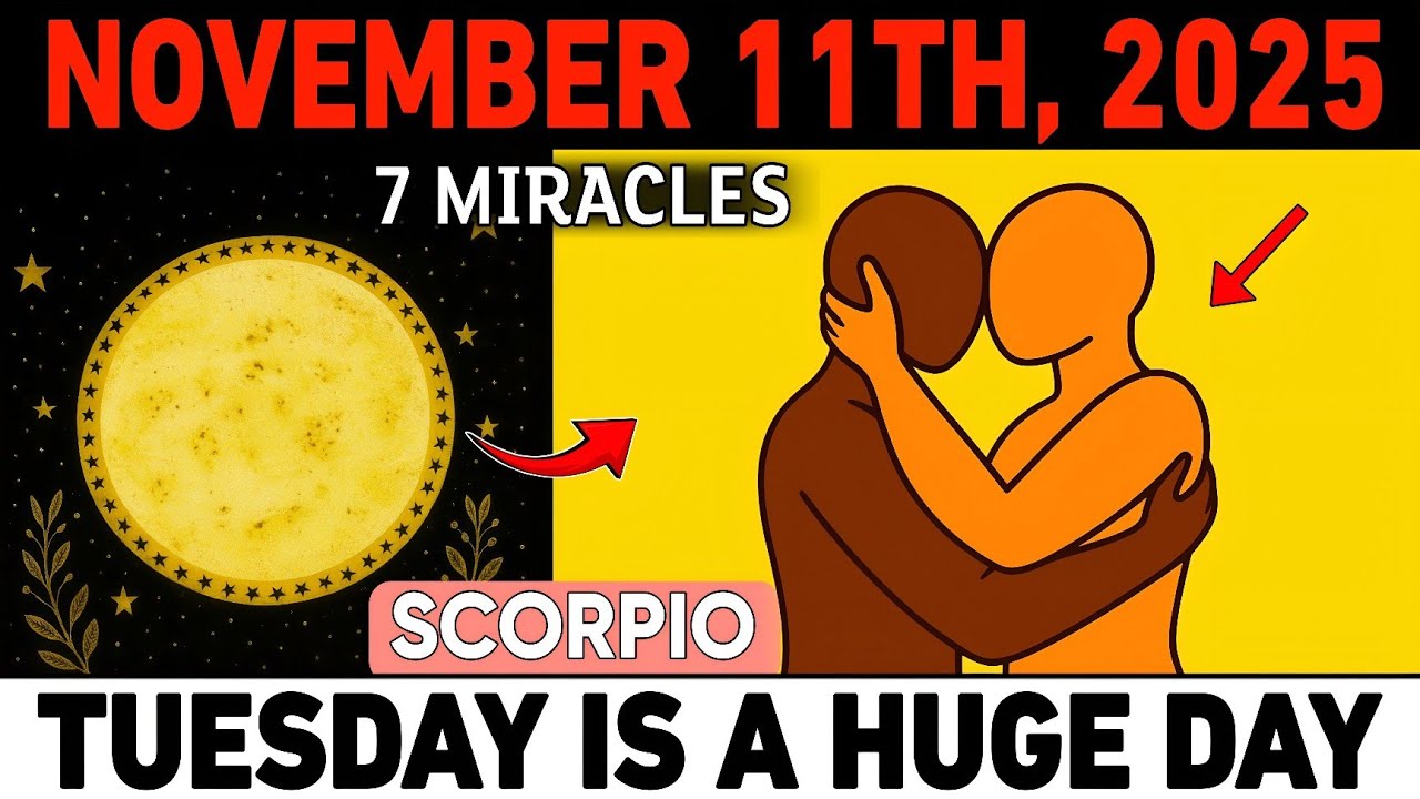 Скорпион ♏️ ПОРТАЛ 11/11 ОТКРЫТ! 🌠 7 ШОКИРУЮЩИХ ЧУДЕС, которые изменят вашу судьбу навсегда!