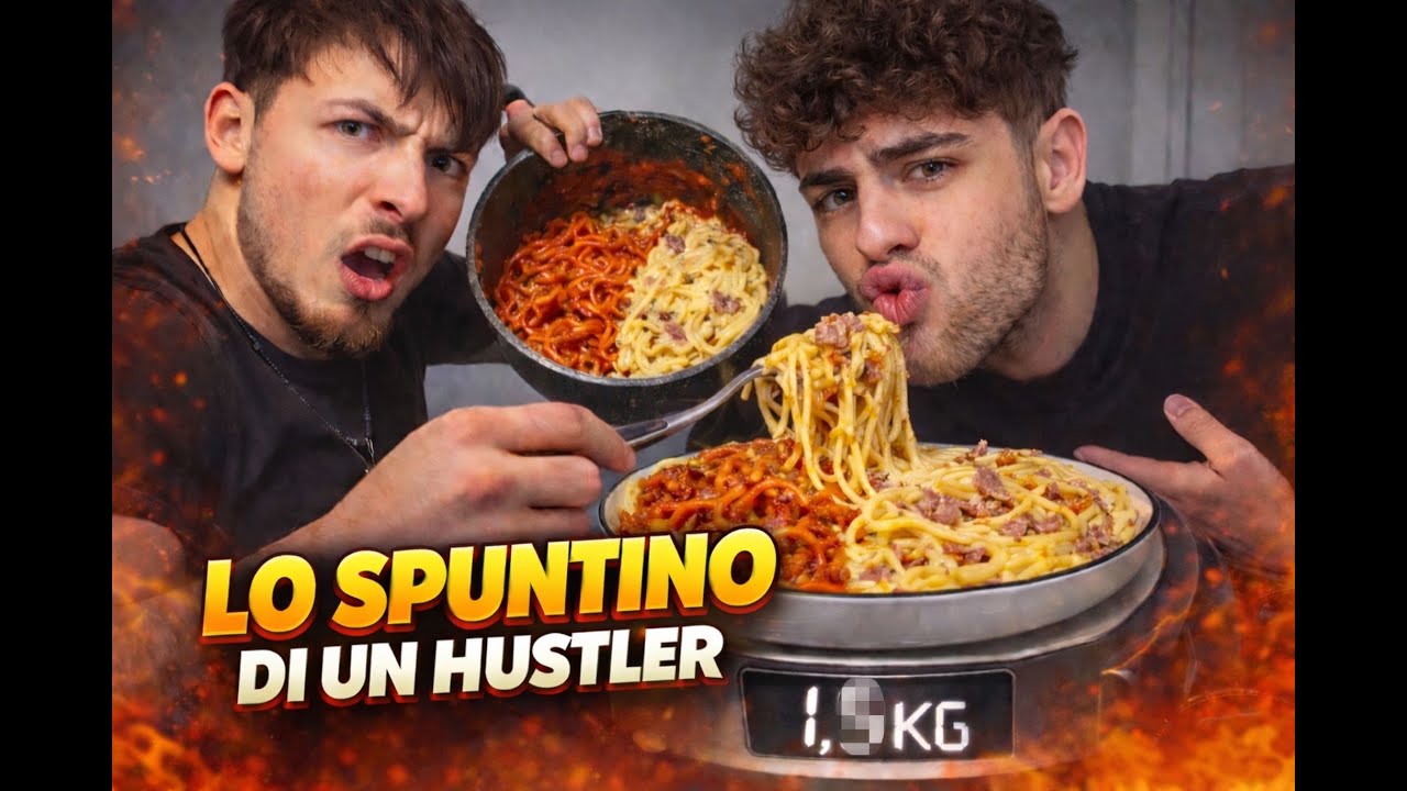 LO SPUNTINO DI UN HUSTLER | ⚠️ DON'T TRY THIS AT HOME