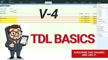 Learn TDL | Basics of TDL | Border and Background Color by TDL