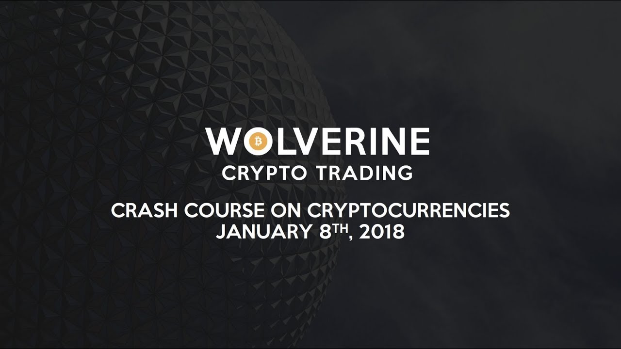 crash course in cryptocurrency crash course in cryptocurrency
