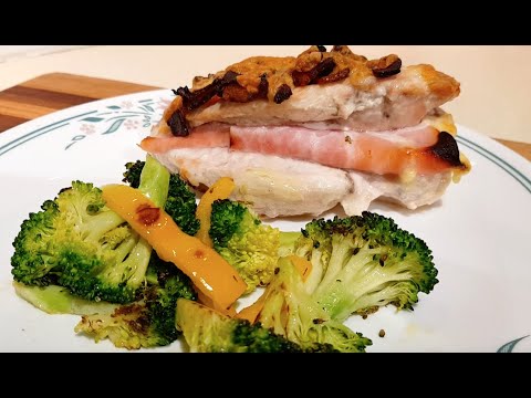 How to make Low Carb Cheesy Ham, Chicken and Bacon Casserole