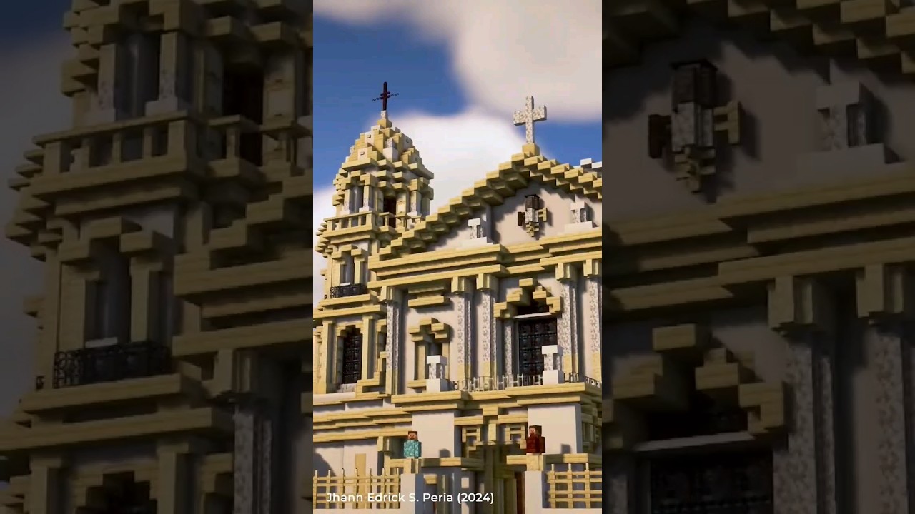 Quiapo Church | Quiapo, City of Manila | A Replica in Minecraft