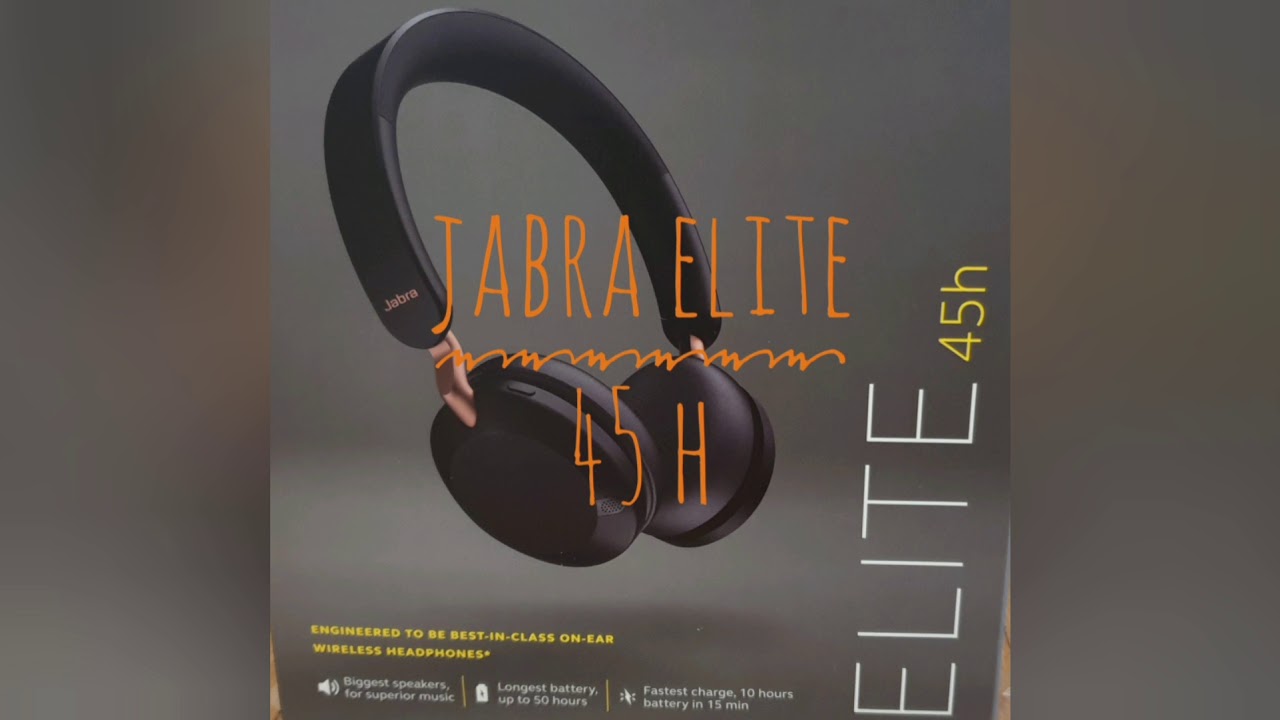 Unboxed Jabra Elite 45 h versus Evolve 2 65 - YouTube