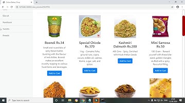 Online Bakery Shop Django Project || Python Django Ecommerce Project || Django Major Project