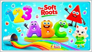 Preschool Learning activities for 3 year olds at home | Learn ABC Phonics Shapes Numbers Colors 🌈 screenshot 1