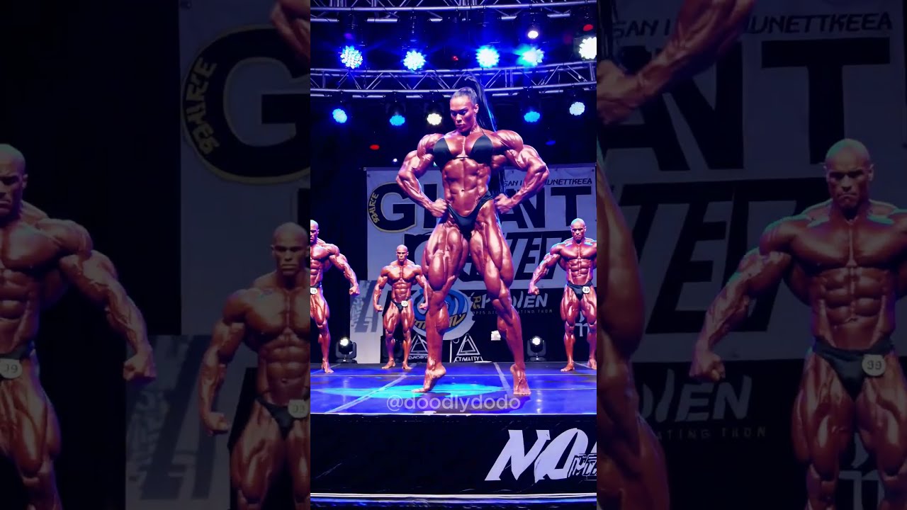 Can They Compete With The 6 5 Giant Female Bodybuilder 