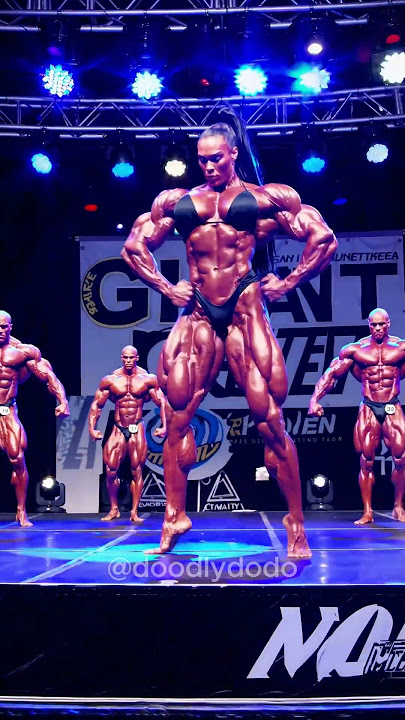 Can they compete with the 6'5 giant female bodybuilder?