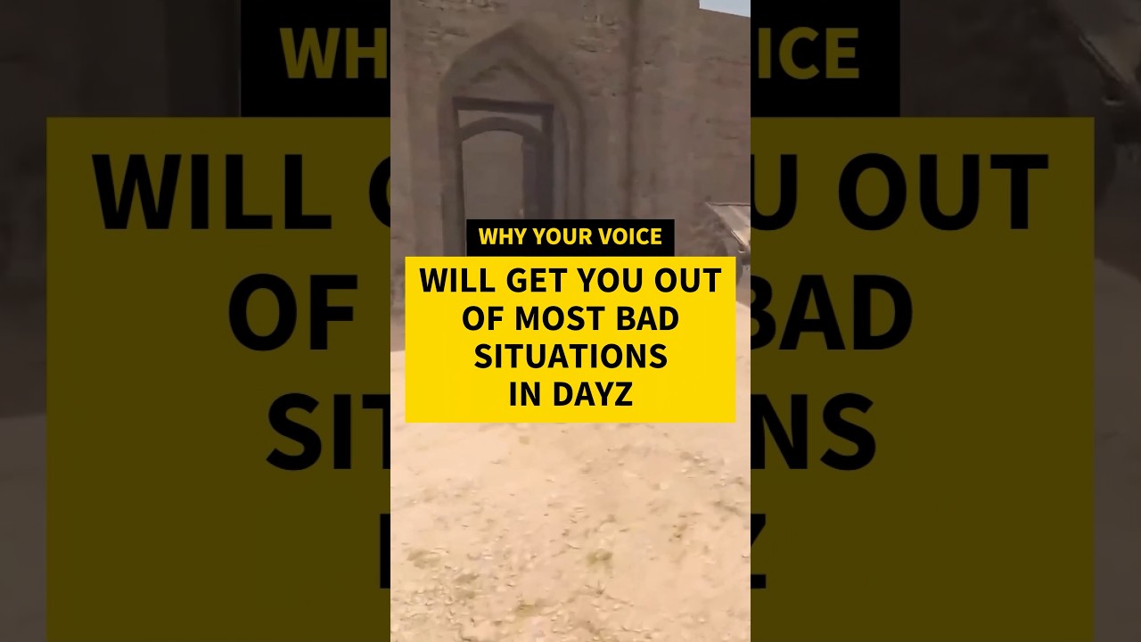 YOUR VOICE IS YOUR BEST TOOL IN DAYZ #dayz #dayzbadlands #dayzpvp #dayzgamers #gaming