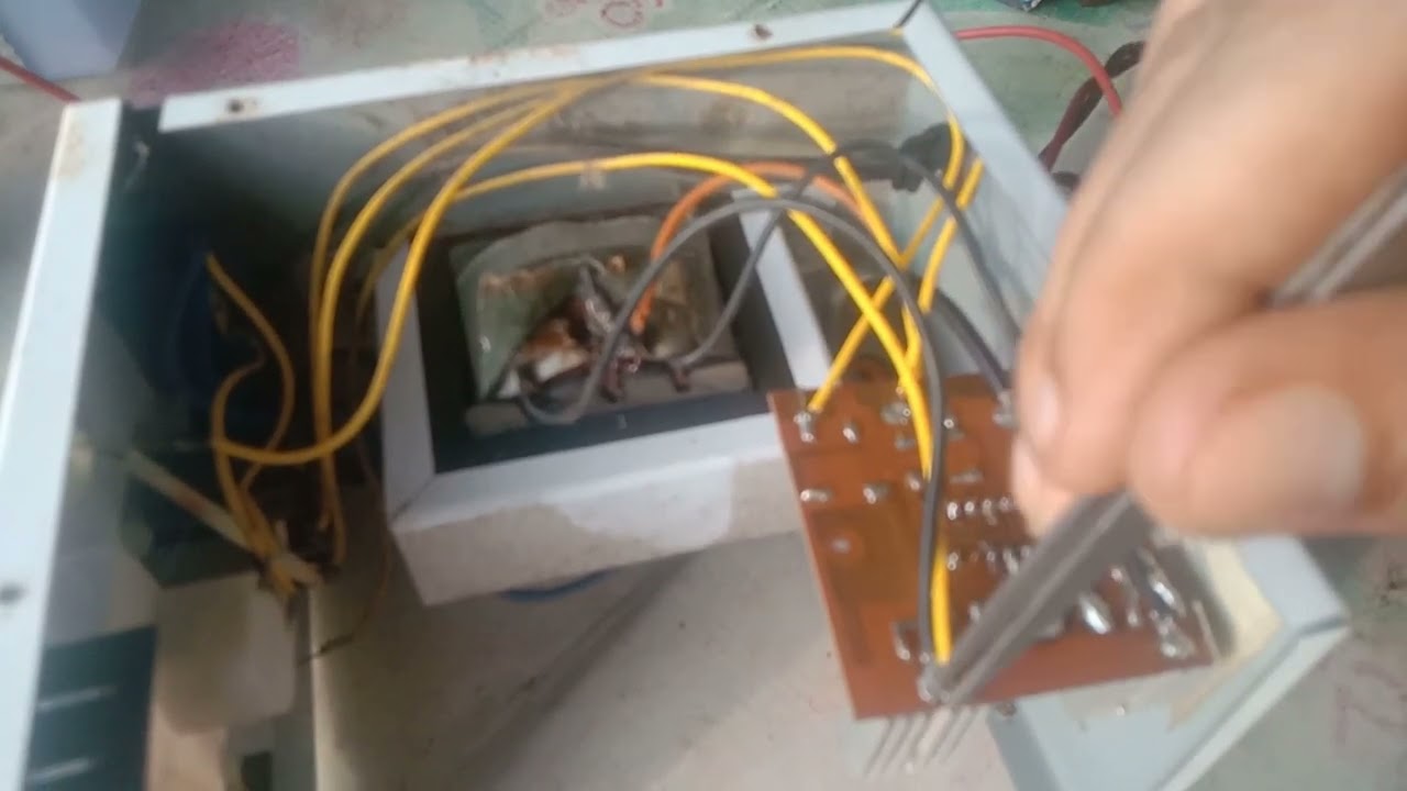 အင်ဗာတာ100Wလေးအမြန်ပြင်နည်း(အလျှင်စလိုပစ္စည်းတွေမလဲပါနဲ့)