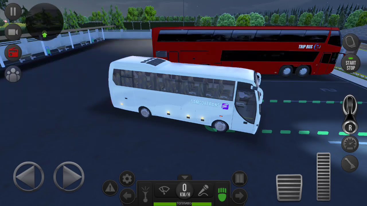 Bus simulator Russia