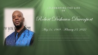 Robert Davenport - Funeral Service