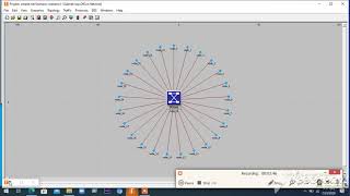 create simple network to analysis the load of the network in opnet part 1