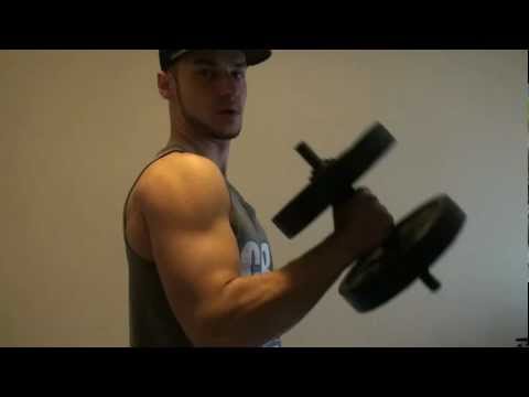 Top 5 Exercises for BIG ARMS with 1 dumbbell!