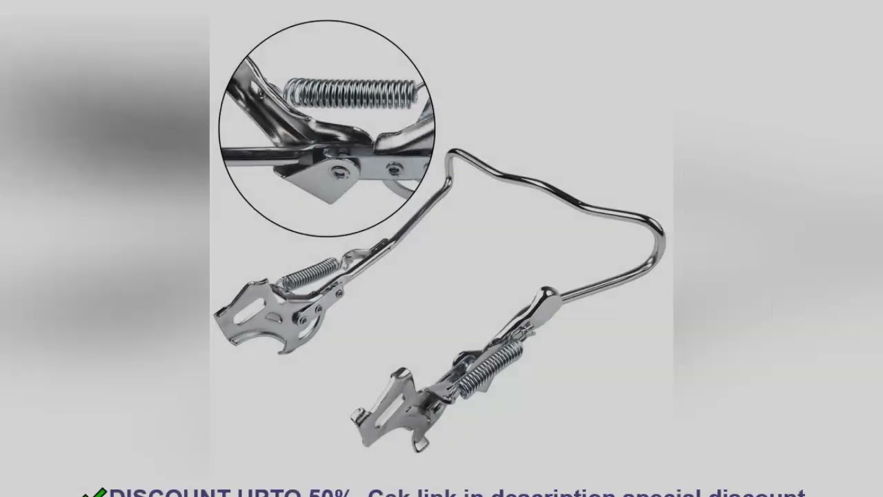 20 22 24 26in Bike Bicycle Drop Stand Rear Kickstand Black Beach Bike Cruiser Double Leg Parking Rac