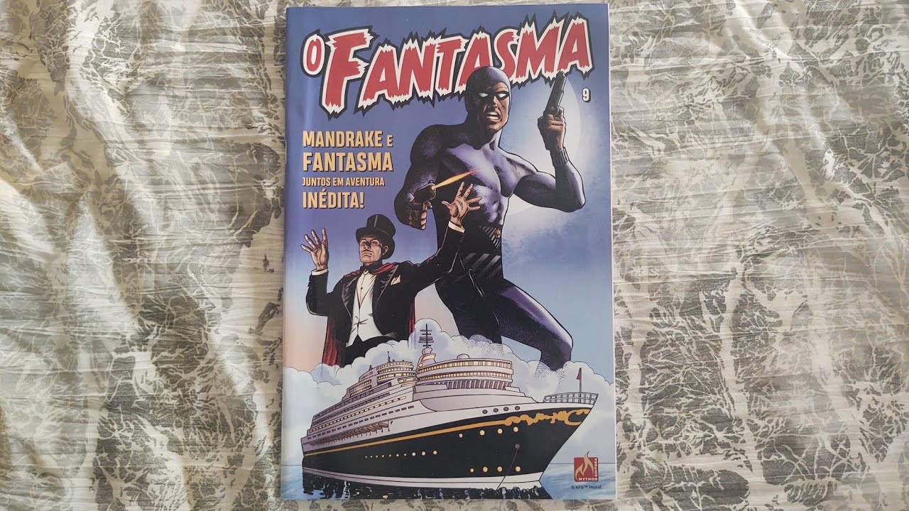 O Fantasma 9 (Mythos Editora mar/2021) Folheando