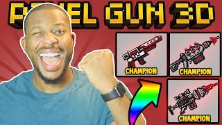 OMG! NEW CHAMPION WEAPONS! | Pixel Gun 3D screenshot 5