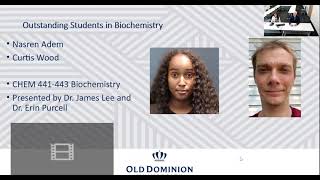 Department of Chemistry and Biochemistry 2021 Awards Ceremony at Old Dominion University