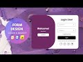 Responsive Login &amp; Sign-Up Form with HTML, CSS &amp; JavaScript – Complete Tutorial