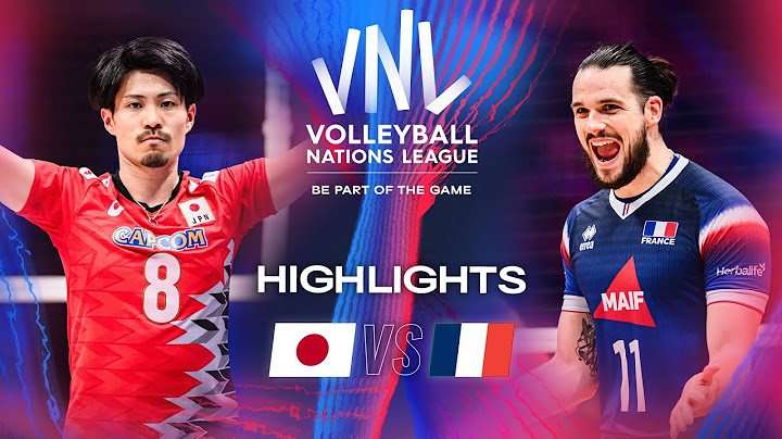 🇯🇵 JPN vs. 🇫🇷 FRA - Gold Match | Highlights | Men's VNL 2024