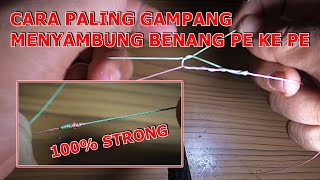 Connect Pe With Pe Fishing Knot Easy Neat And Strong
