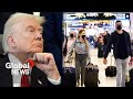 Travellers brace for airport disruptions by record-breaking US government shutdown