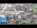 Drone Aerials Show Czech Tornado Damage